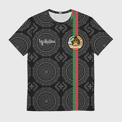 Футболка мужская Таджикистан, цвет: 3D-принт