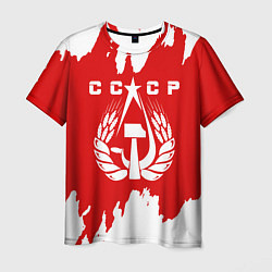 Футболка мужская СССР, цвет: 3D-принт
