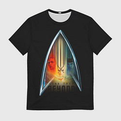 Футболка мужская Звездный путь, цвет: 3D-принт