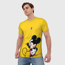 Футболка мужская Mickey, цвет: 3D-принт — фото 2