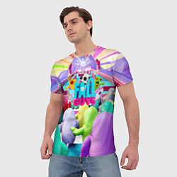 Футболка мужская FALL GAYS, цвет: 3D-принт — фото 2