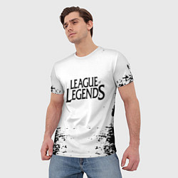 Футболка мужская League of legends, цвет: 3D-принт — фото 2
