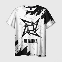 Футболка мужская METALLICA МЕТАЛЛИКА, цвет: 3D-принт