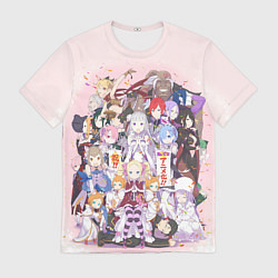 Футболка мужская Re Zero, цвет: 3D-принт