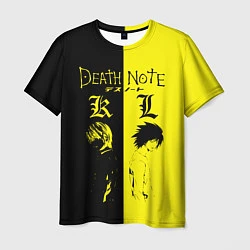 Футболка мужская Death Note, цвет: 3D-принт