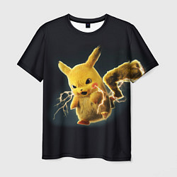 Футболка мужская Pikachu Pika Pika, цвет: 3D-принт