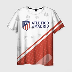 Футболка мужская ATLETICO MADRID Атлетико, цвет: 3D-принт