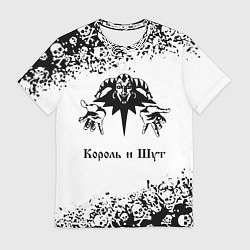 Футболка мужская КОРОЛЬ И ШУТ, цвет: 3D-принт