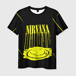 Футболка мужская NIRVANA, цвет: 3D-принт