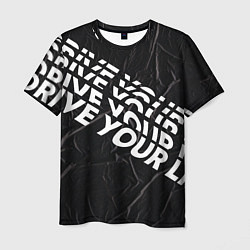 Футболка мужская Drive Your Live: Wave, цвет: 3D-принт