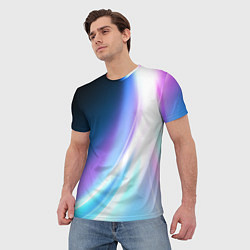 Футболка мужская Сияние, цвет: 3D-принт — фото 2