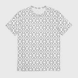 Футболка мужская Геометрический узор, цвет: 3D-принт