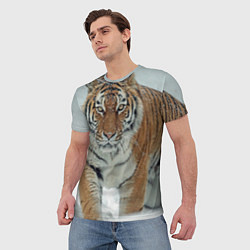 Футболка мужская Тигр, цвет: 3D-принт — фото 2