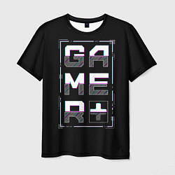 Футболка мужская Gamer, цвет: 3D-принт