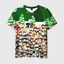 Футболка мужская Южный Парк South Park, цвет: 3D-принт