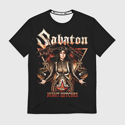Футболка мужская Sabaton, цвет: 3D-принт