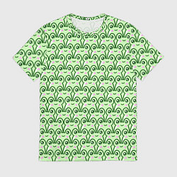 Мужская футболка Милые лягушки