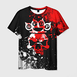 Футболка мужская Five Finger Death Punch 8, цвет: 3D-принт