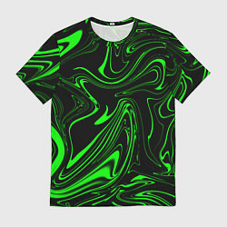 Футболка мужская Жидкий градиент game, цвет: 3D-принт