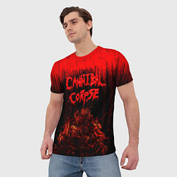 Футболка мужская CANNIBAL CORPSE, цвет: 3D-принт — фото 2