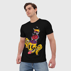 Футболка мужская ВЗРЫВ МОЗГА, цвет: 3D-принт — фото 2