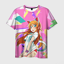 Футболка мужская Kirino Kousaka, цвет: 3D-принт