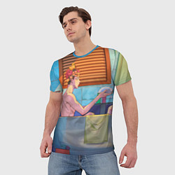 Футболка мужская Магическая Битва, цвет: 3D-принт — фото 2