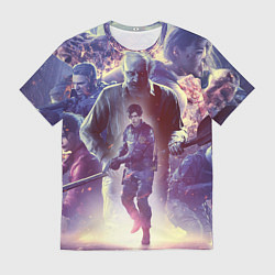 Футболка мужская Resident Evil 25-летие, цвет: 3D-принт