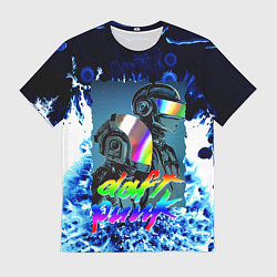 Футболка мужская DAFT PUNK : MUSIC ALIVE, цвет: 3D-принт