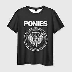 Футболка мужская Pony x Ramones, цвет: 3D-принт