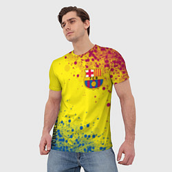 Футболка мужская Barcelona Барселона, цвет: 3D-принт — фото 2