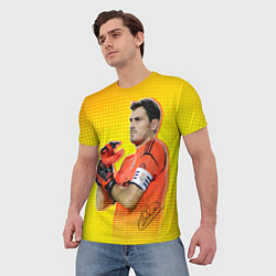 Футболка мужская Iker Casillas, цвет: 3D-принт — фото 2