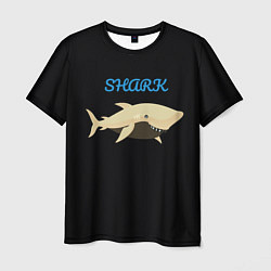 Футболка мужская Shark, цвет: 3D-принт