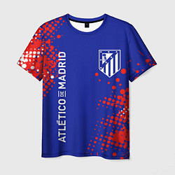 Футболка мужская ATLETICO DE MADRID АТЛЕТИКО, цвет: 3D-принт