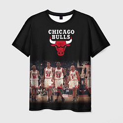 Футболка мужская CHICAGO BULLS 3, цвет: 3D-принт