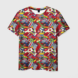Футболка мужская Страны Мира, цвет: 3D-принт