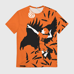 Футболка мужская ХИНАТА FLY!!, цвет: 3D-принт