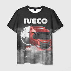 Футболка мужская Iveco truck, цвет: 3D-принт