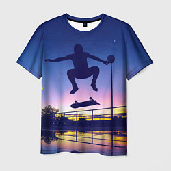 Футболка мужская Skateboarding, цвет: 3D-принт