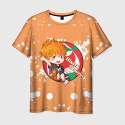 Футболка мужская Hinata Shouyou Haikyu Волейбол Z, цвет: 3D-принт