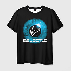 Футболка мужская Virgin Galactic Вирджин Галактик, цвет: 3D-принт
