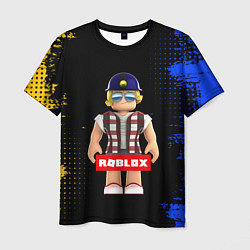 Футболка мужская ROBLOX РОБЛОКС Z, цвет: 3D-принт