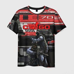 Футболка мужская Skin agressor cs go, цвет: 3D-принт