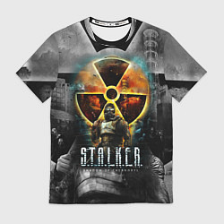 Футболка мужская STALKER SHADOW OF CHERNOBYL СТАЛКЕР ТЕНИ ЧЕРНОБЫЛЯ, цвет: 3D-принт