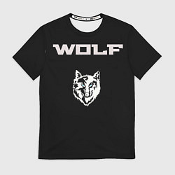 Футболка мужская Beautiful wolf, цвет: 3D-принт