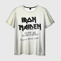 Футболка мужская Live at Donington - Iron Maiden, цвет: 3D-принт