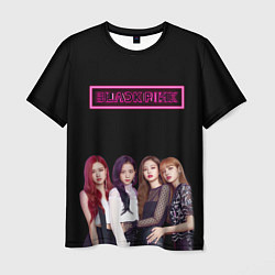 Футболка мужская BLACKPINK NEON, цвет: 3D-принт