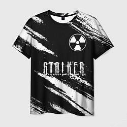 Футболка мужская S T A L K E R 2: Тени Чернобыля, цвет: 3D-принт