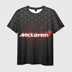 Футболка мужская McLaren carbon theme, цвет: 3D-принт
