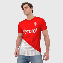 Футболка мужская AC Monaco Golovin Fan Theme, цвет: 3D-принт — фото 2
